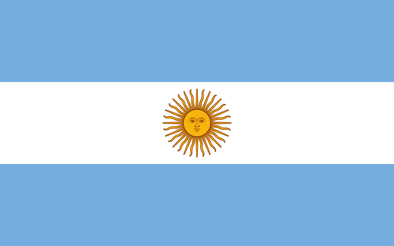 Bandera de Argentina